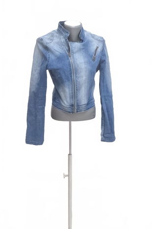 Dámska bunda Vila, farba denim, veľkosť M