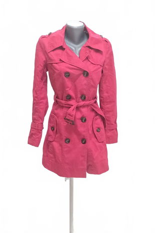 Dámsky kabát S.oliver, farba ružová, veľkosť 34