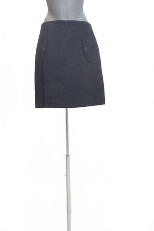 Dámska sukňa Reserved, farba modrá, veľkosť 40