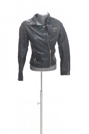 Dámska bunda Sinsay, farba čierna, veľkosť 32