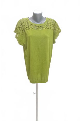 Dámske tričko Rainbow bez potlače, farba zelená, veľkosť 40