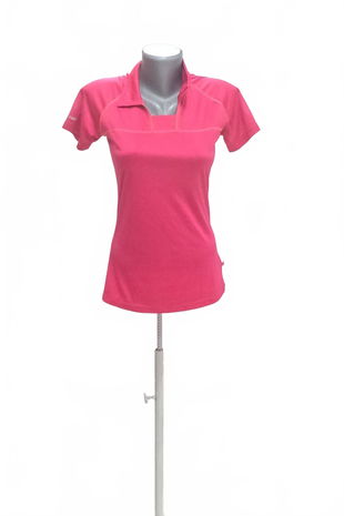 Dámske tričko Alpine Pro bez potlače, farba ružová, veľkosť M