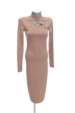 Dámske šaty Sinsay, farba béžová, veľkosť S