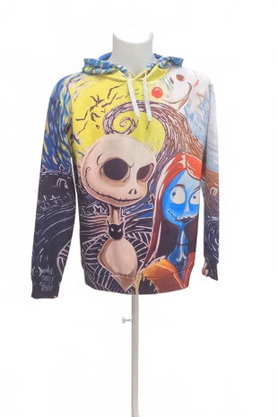 Pánská mikina Genesis bez potisku, barva vzorovaná, velikost L