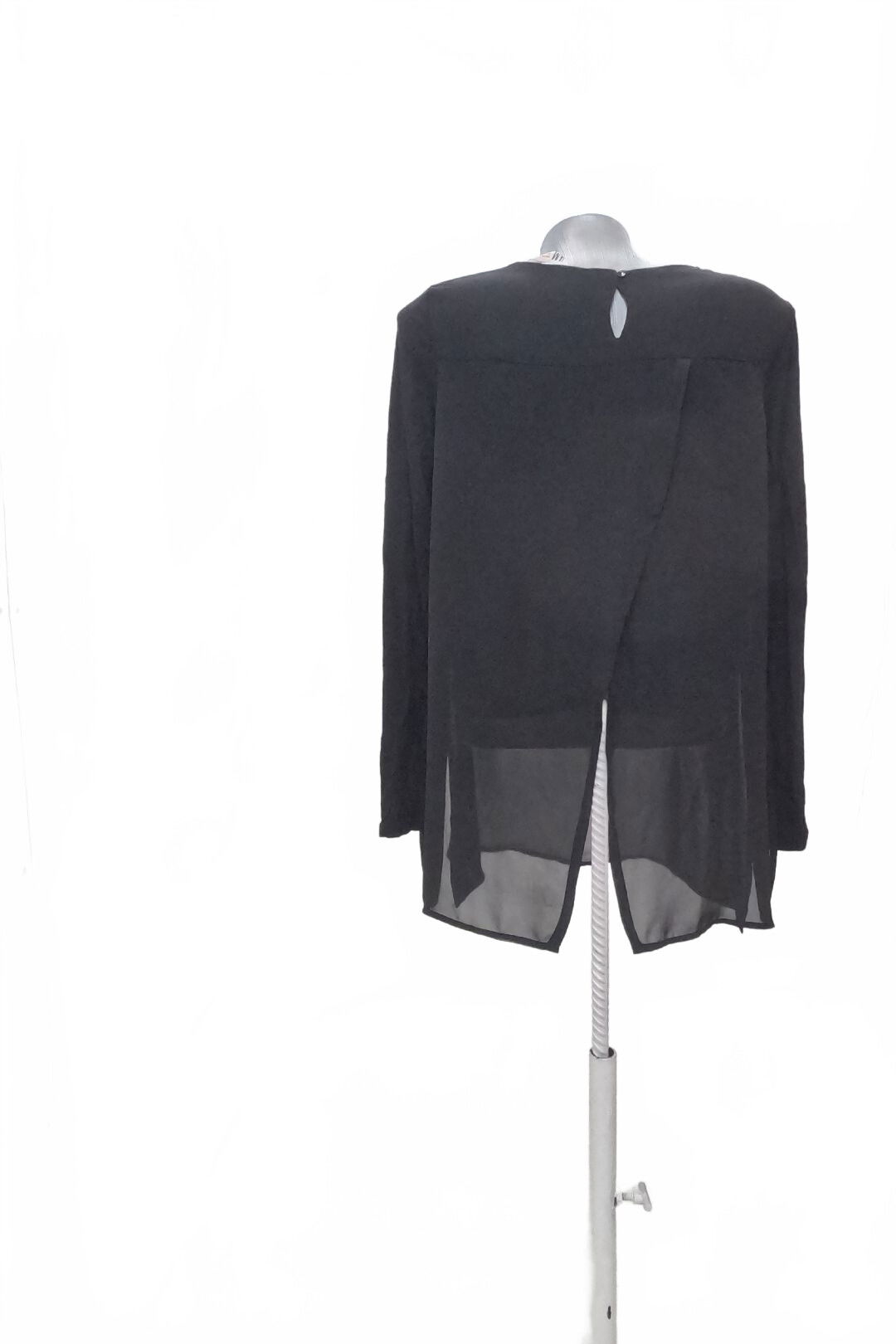 Dievčenská blúzka H&M, farba čierna, veľkosť 170