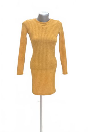 Dámske šaty Forever 21, farba žltá, veľkosť S