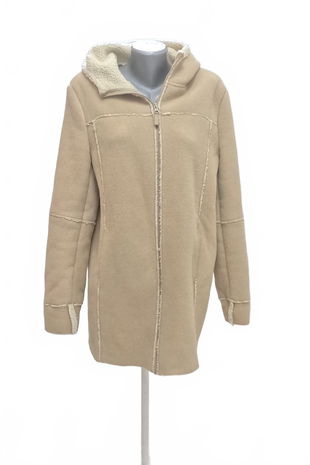 Dámska bunda Atlas For Women, farba béžová, veľkosť L