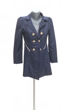 Dámsky kabát Genesis, farba modrá, veľkosť M