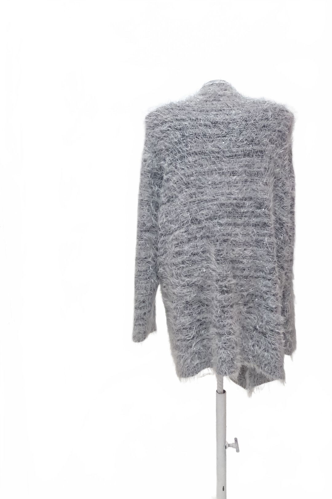 Dámský kardigan Janina, barva šedá, velikost 54