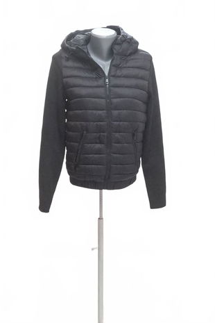 Dámska bunda Sinsay, farba čierna, veľkosť XS