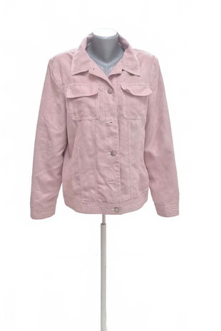 Dámska bunda Biaggini, farba ružová, veľkosť 44