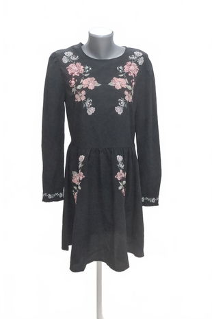 Dámske šaty Divided, farba čierna, veľkosť 44