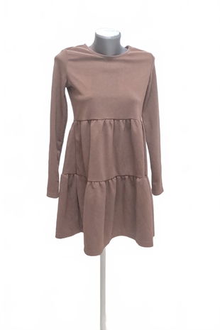 Dámske šaty Sinsay, farba hnedá, veľkosť XS