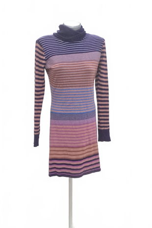 Dámske šaty Divided, farba pruhovaná, veľkosť 40