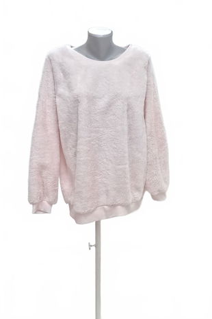 Dámská mikina Janina bez potisku, barva růžová, velikost 48