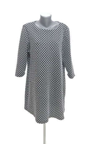 Dámské šaty Yessica, barva vzorovaná, velikost XL