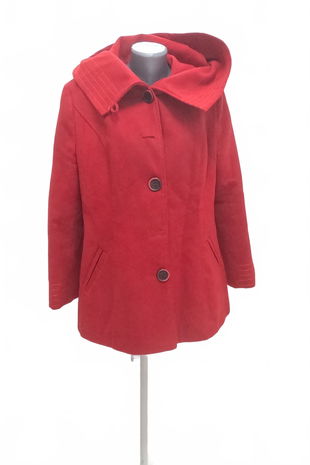 Dámský zimní kabát Genesis, barva červená, velikost 46
