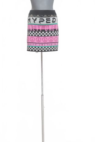 Dámska sukňa Divided, farba vzorovaná, veľkosť XS