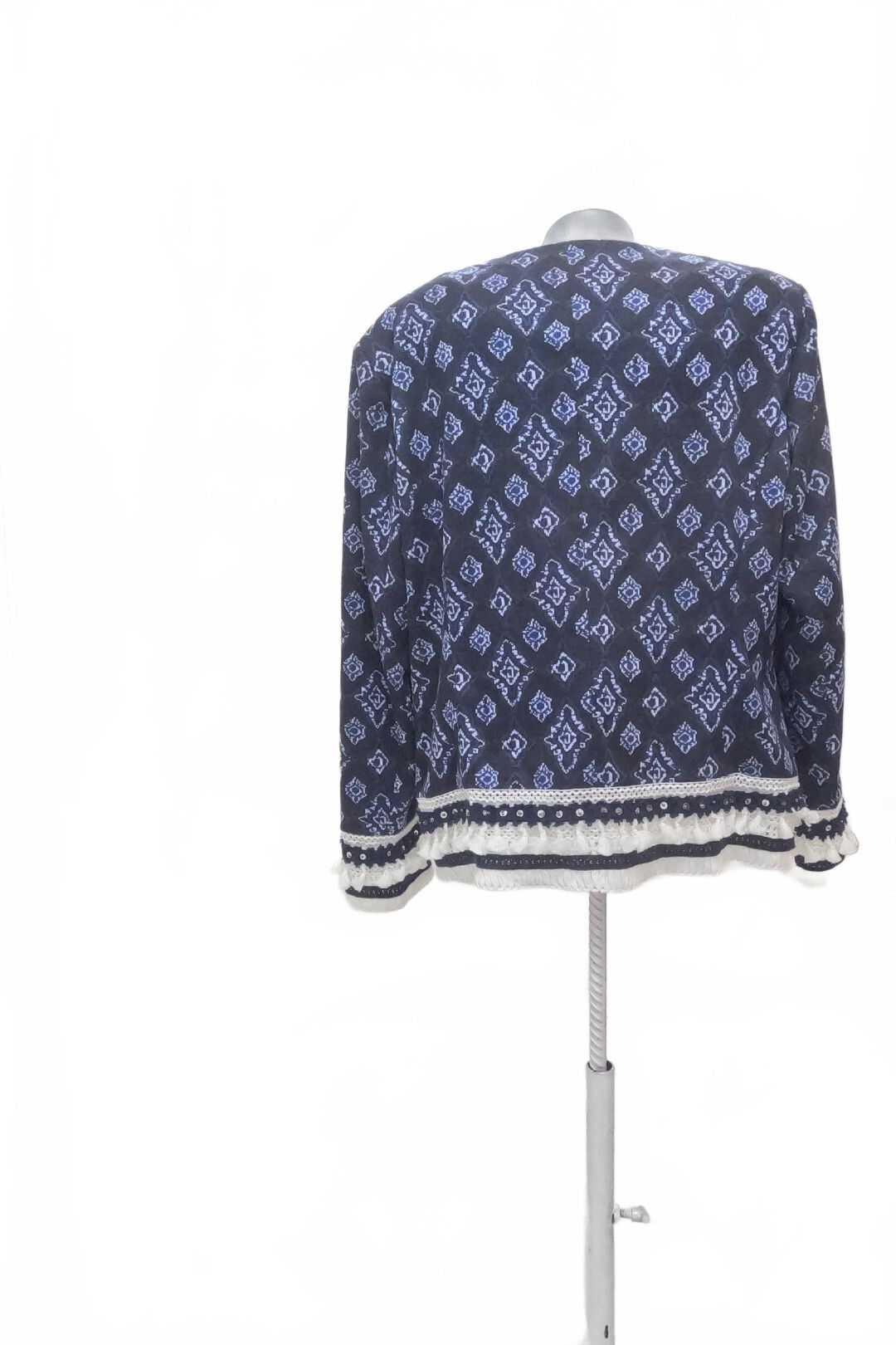 Dámské sako Canda, barva vzorovaná, velikost XL