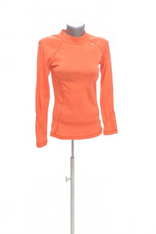 Dámske tričko Wed'ze bez potlače, farba oranžová, veľkosť S