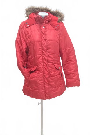 Dámska zimná bunda Janina, farba červená, veľkosť 40