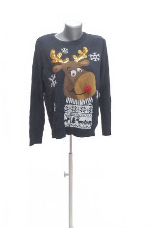 Dámský svetr Only, barva vzorovaná, velikost XL