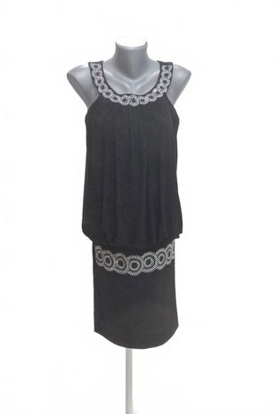 Dámske šaty Bodyflirt, farba čierna, veľkosť 36