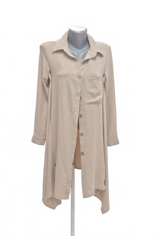 Dámske šaty Genesis, farba béžová, veľkosť 36