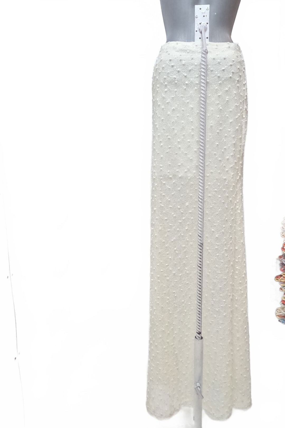 Dámska sukňa Shein, farba biela, veľkosť 36