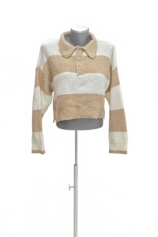 Dámsky sveter House, farba pruhovaná, veľkosť XS