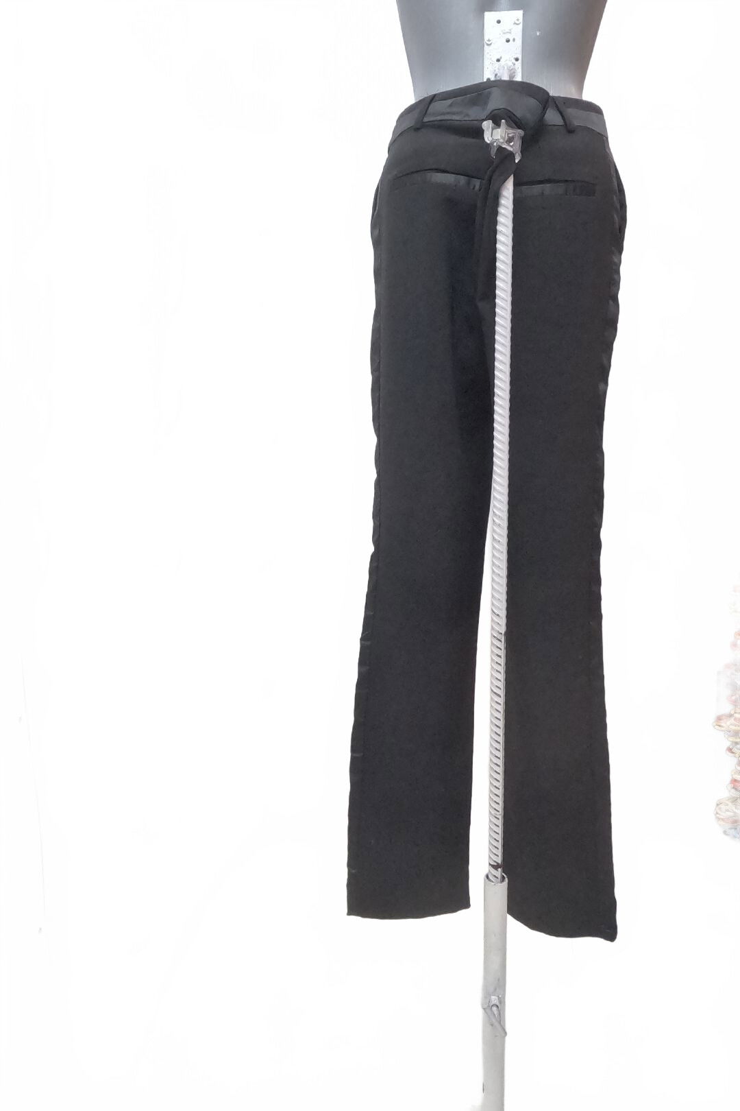 Dámske nohavice Gate, farba čierna, veľkosť M