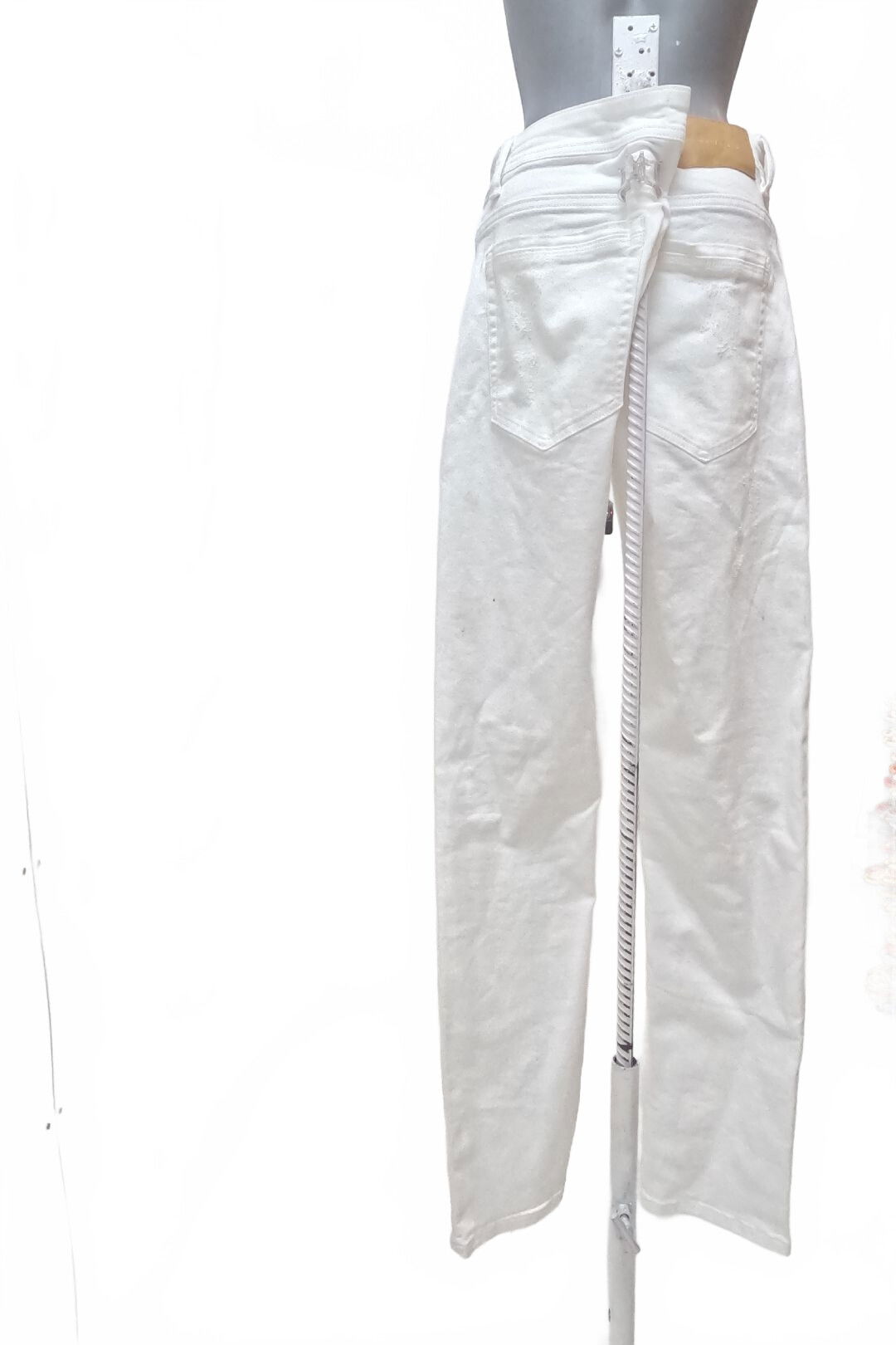 Pánské kalhoty Smog, barva bílá, velikost M