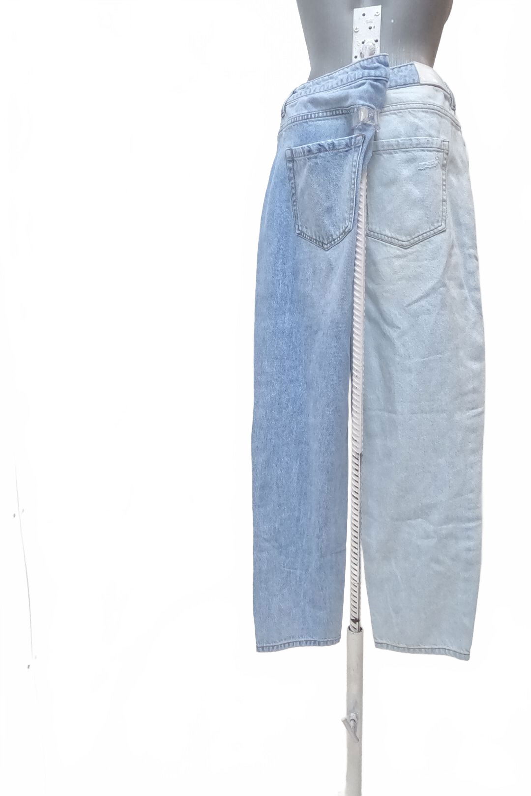 Dámske nohavice Page One, farba denim, veľkosť 42