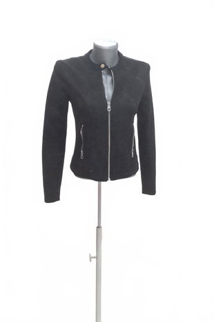 Dámska bunda Sinsay, farba čierna, veľkosť 34