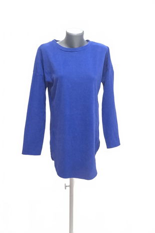 Dámska mikina Sweetissima bez potlače, farba modrá, veľkosť M