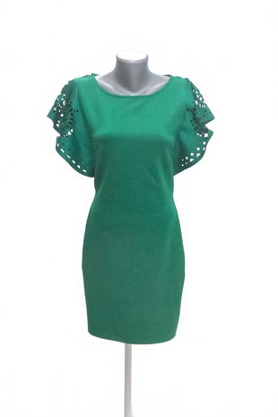 Dámske šaty Bodyflirt, farba zelená, veľkosť 36