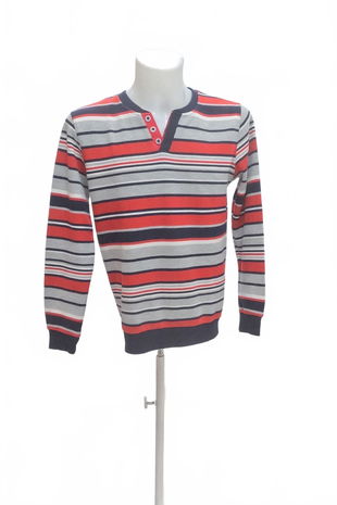 Pánský svetr Genesis, barva pruhovaná, velikost M