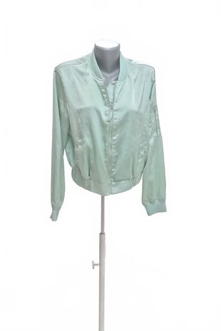 Dámska bunda Amisu, farba tyrkysová, veľkosť 40