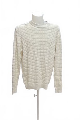 Pánský svetr Reserved, barva béžová, velikost L