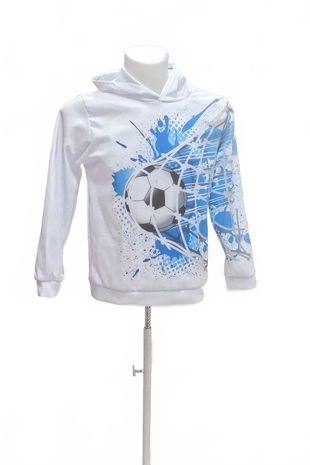 Chlapčenská mikina Genesis bez potlače, farba vzorovaná, veľkosť 13-14 r