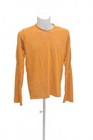 Pánské tričko Adidas bez potisku, barva žlutá, velikost L