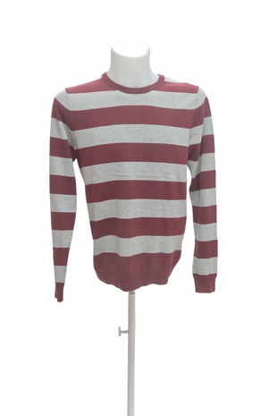 Pánský svetr Jean Pascale, barva pruhovaná, velikost M