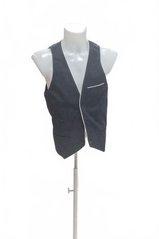 Pánská vesta H&M, barva modrá, velikost 50