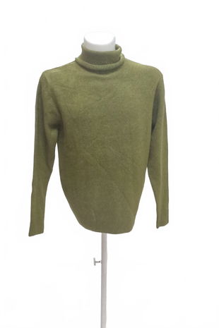 Pánský svetr Smog, barva khaki, velikost XS