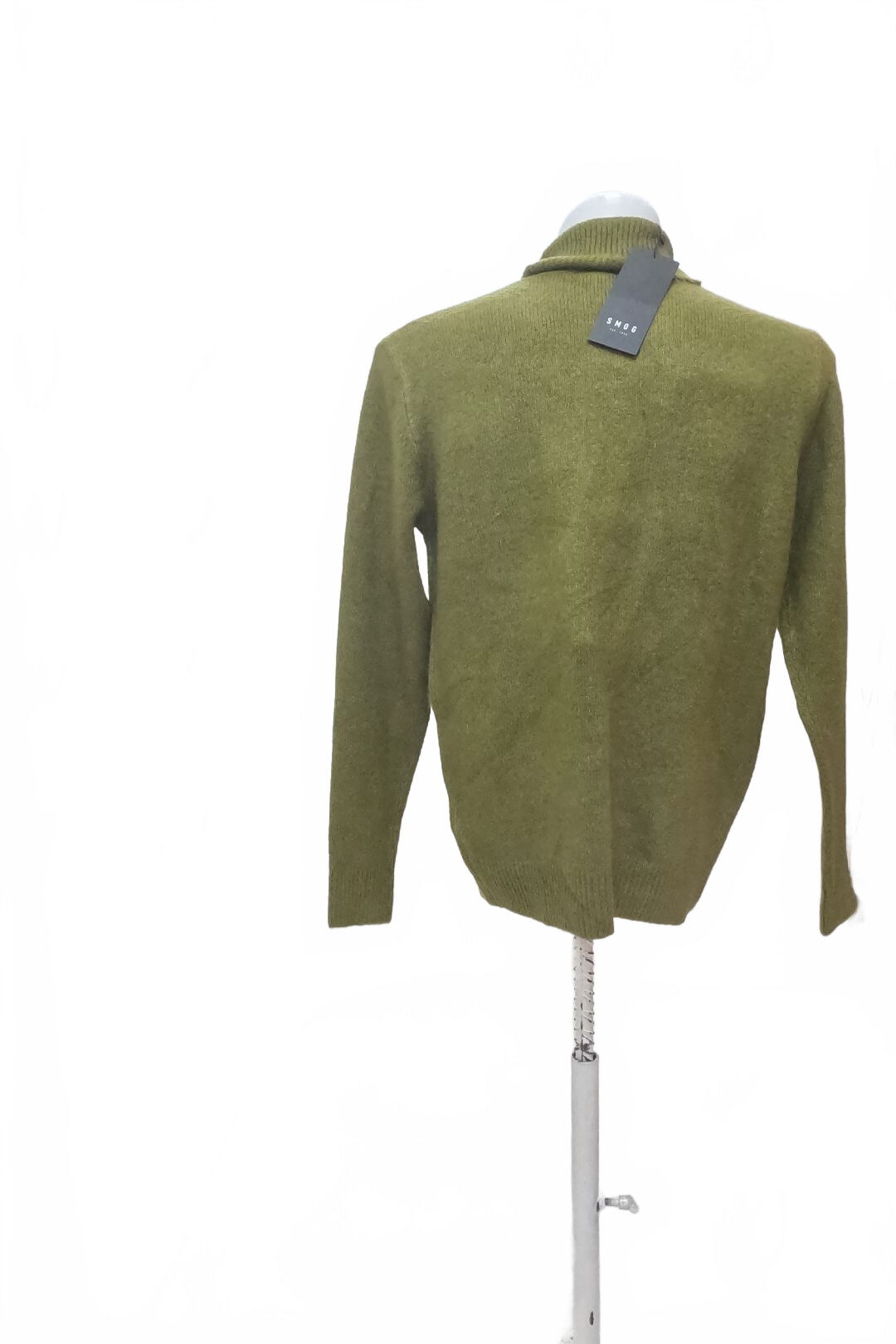 Pánský svetr Smog, barva khaki, velikost XS