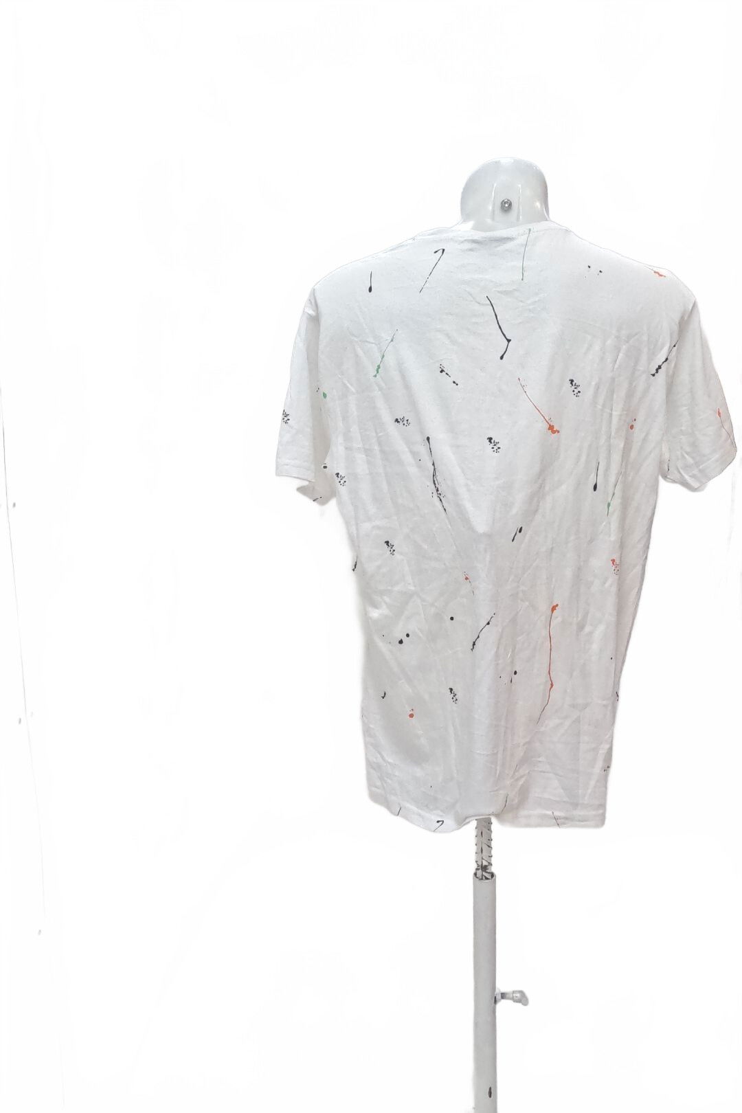 Pánské tričko Genesis s potiskem, barva bílá, velikost 2XL