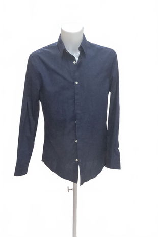 Pánská košile H&M, barva modrá, velikost M