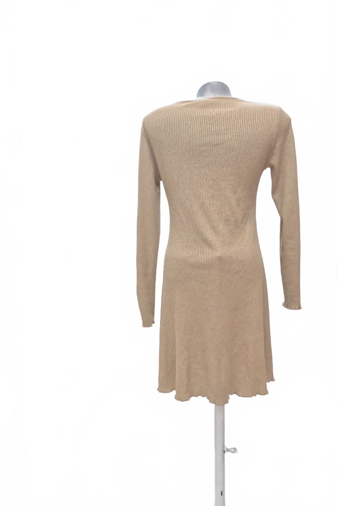 Dámske šaty Divided, farba hnedá, veľkosť S