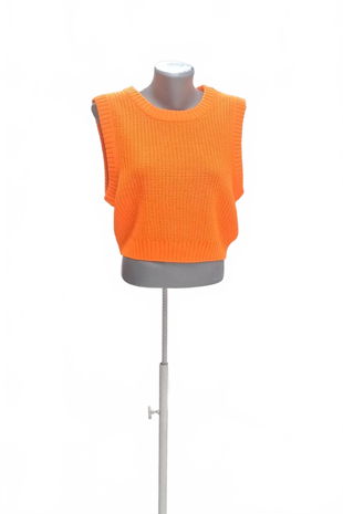 Dámsky top Divided, farba oranžová, veľkosť L