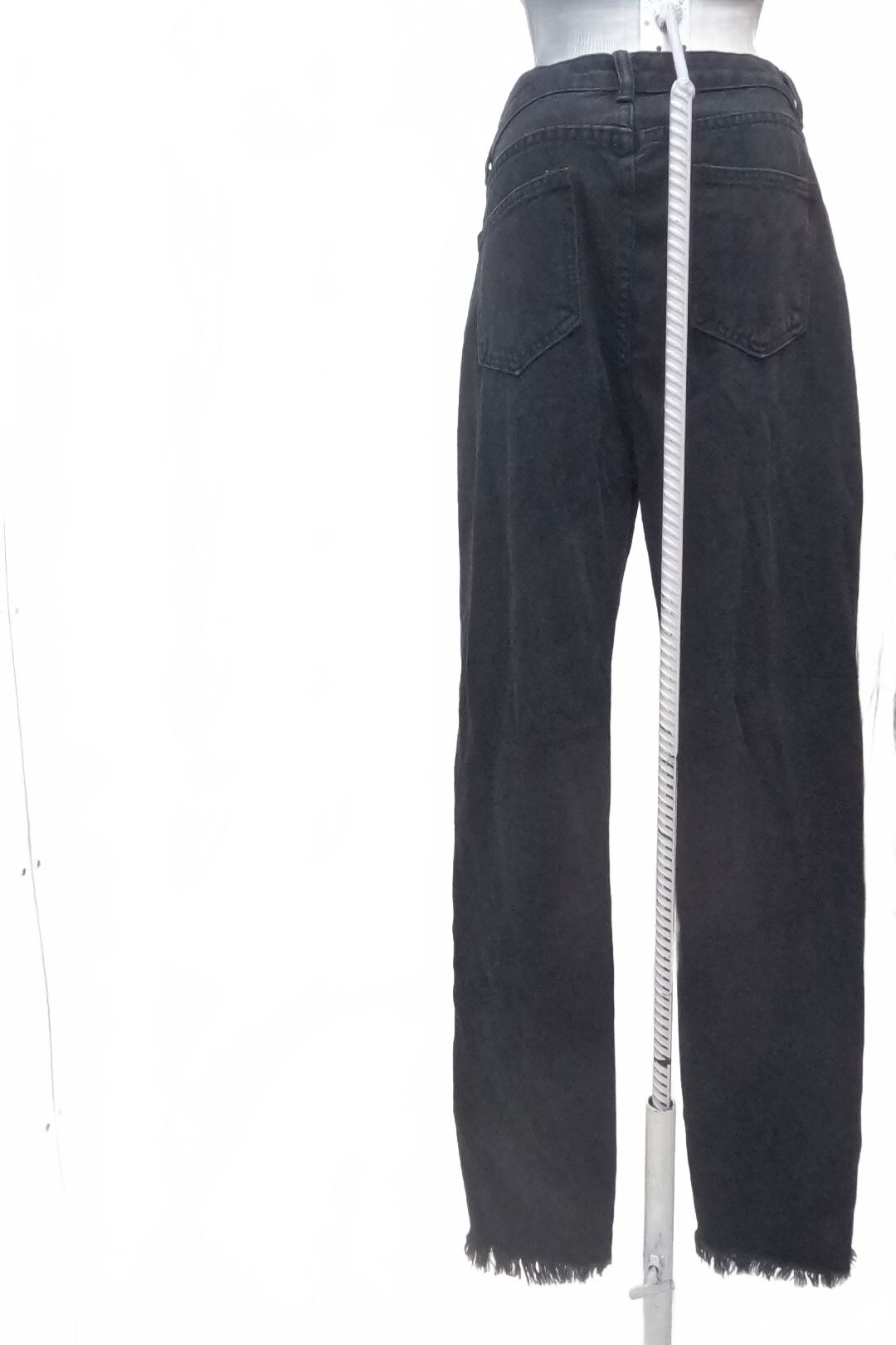 Dámske nohavice Shein, farba čierna, veľkosť S